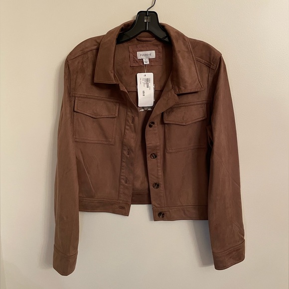 Evereve Romy Jacket in Chestnut Size Small - Picture 4 of 8